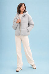 Quilted Hooded Puffer Jacket