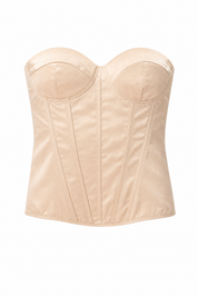 Bustier corset décolleté cœur laçage dos | Lounelle Paris