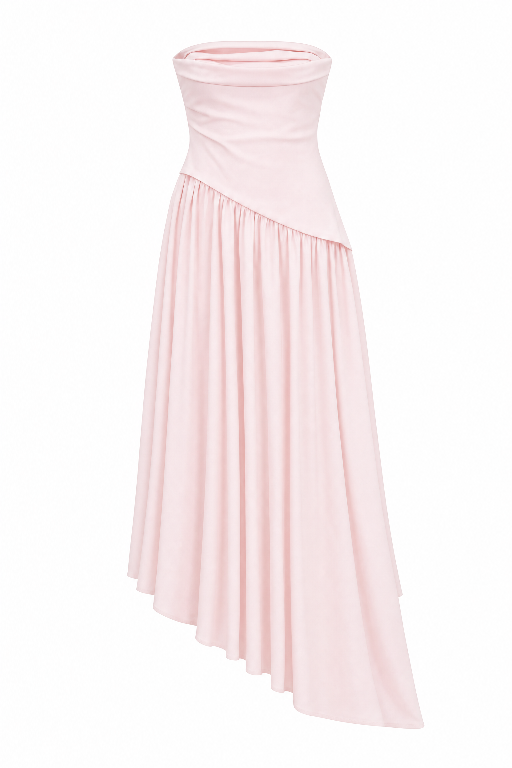 Robe longue bustier asymétrique | Lounelle Paris