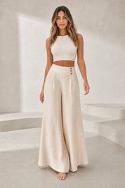 Pantalon palazzo fluide | Lounelle Paris