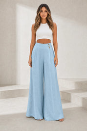 Pantalon palazzo fluide | Lounelle Paris