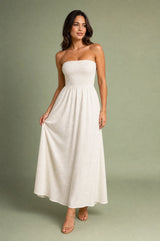 Off-Shoulder Bustier Dress