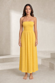 Robe bustier épaules dénudées | Lounelle Paris