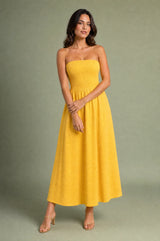 Off-Shoulder Bustier Dress