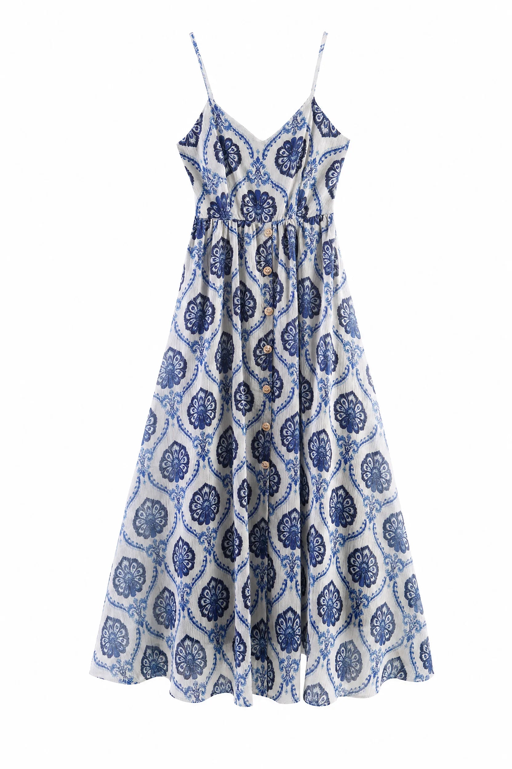 Robe longue blanche fines bretelles | Lounelle Paris