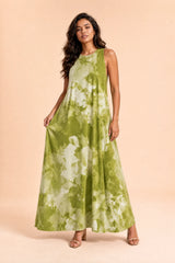 Tie-Dye Maxi Dress