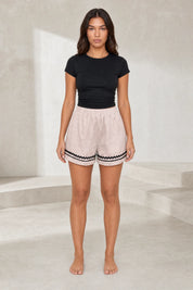 Short abricot ample taille haute | Lounelle Paris